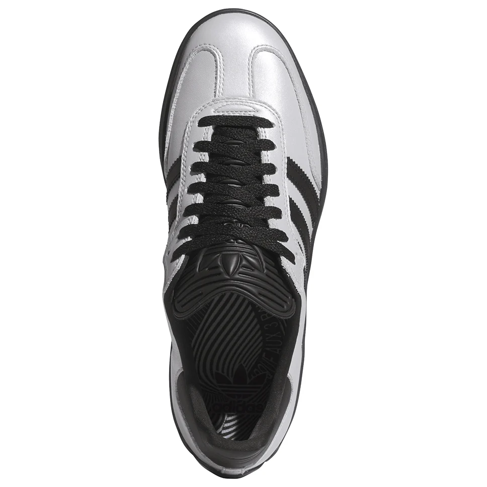 Adidas Puig Samba Silver Metallic Shoes - Image 2