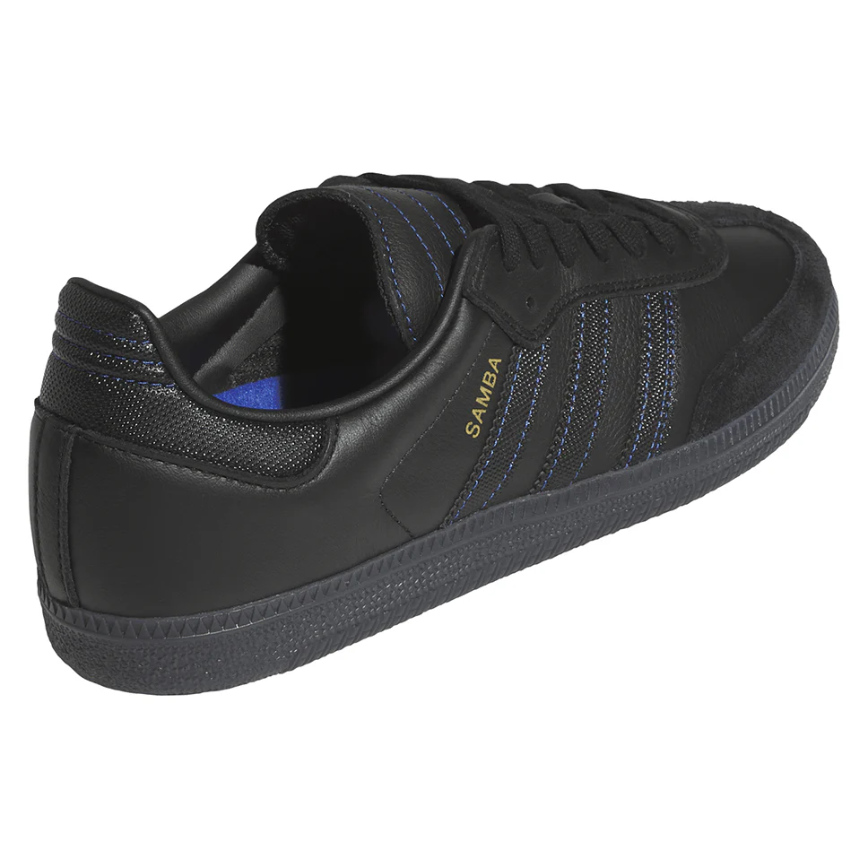 Adidas Samba Core Black Royal Blue Shoes - Image 5