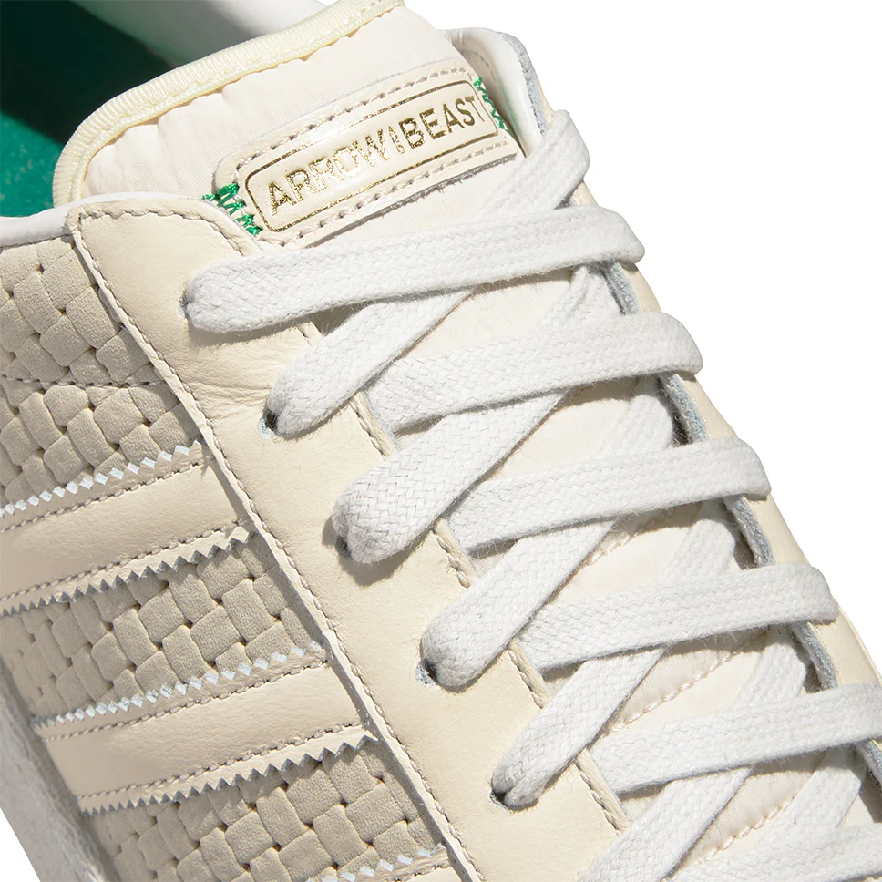 Adidas Superstar ADV x Arrow And Beast Wonder White Shoes - Image 6