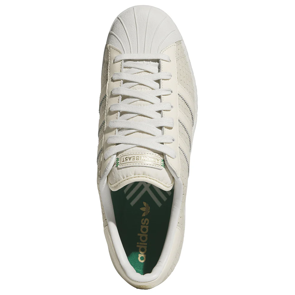 Adidas Superstar ADV x Arrow And Beast Wonder White Shoes - Image 9