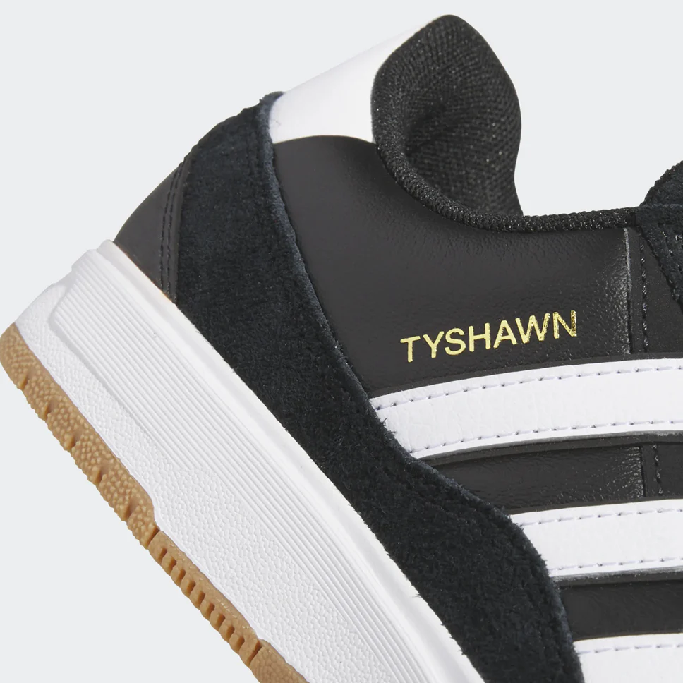 Adidas Tyshawn II Core Black Cloud White Shoes - Image 5