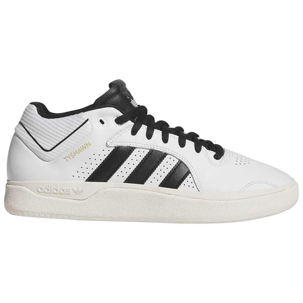 Adidas Tyshawn White Black Shoes