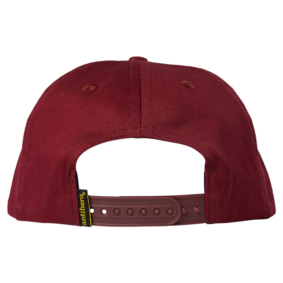 Anti-Hero Basic Eagle Wine Snap-Back Hat - Image 2
