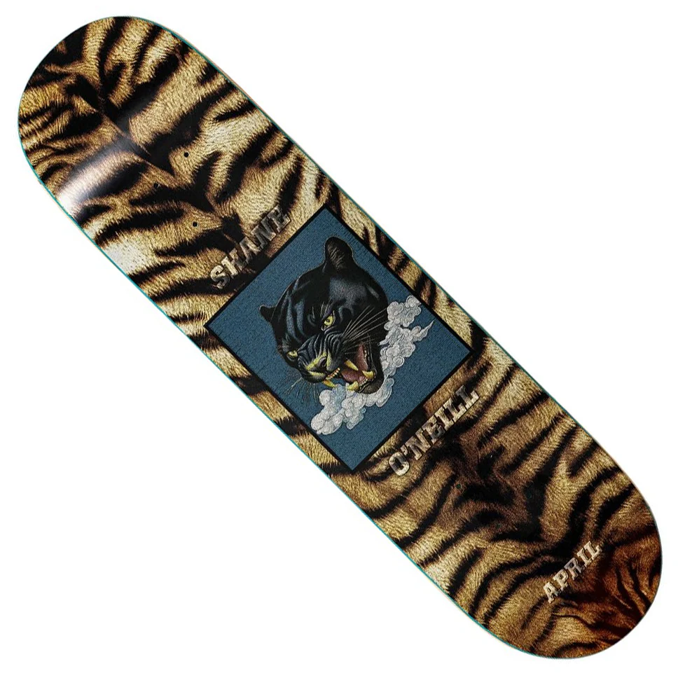 April Skateboards Shane Oneill Leopard Deck
