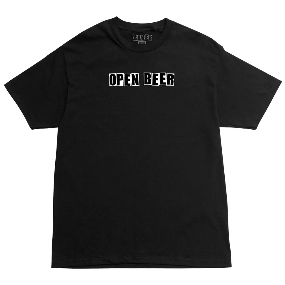 Baker Open Beer T Shirt