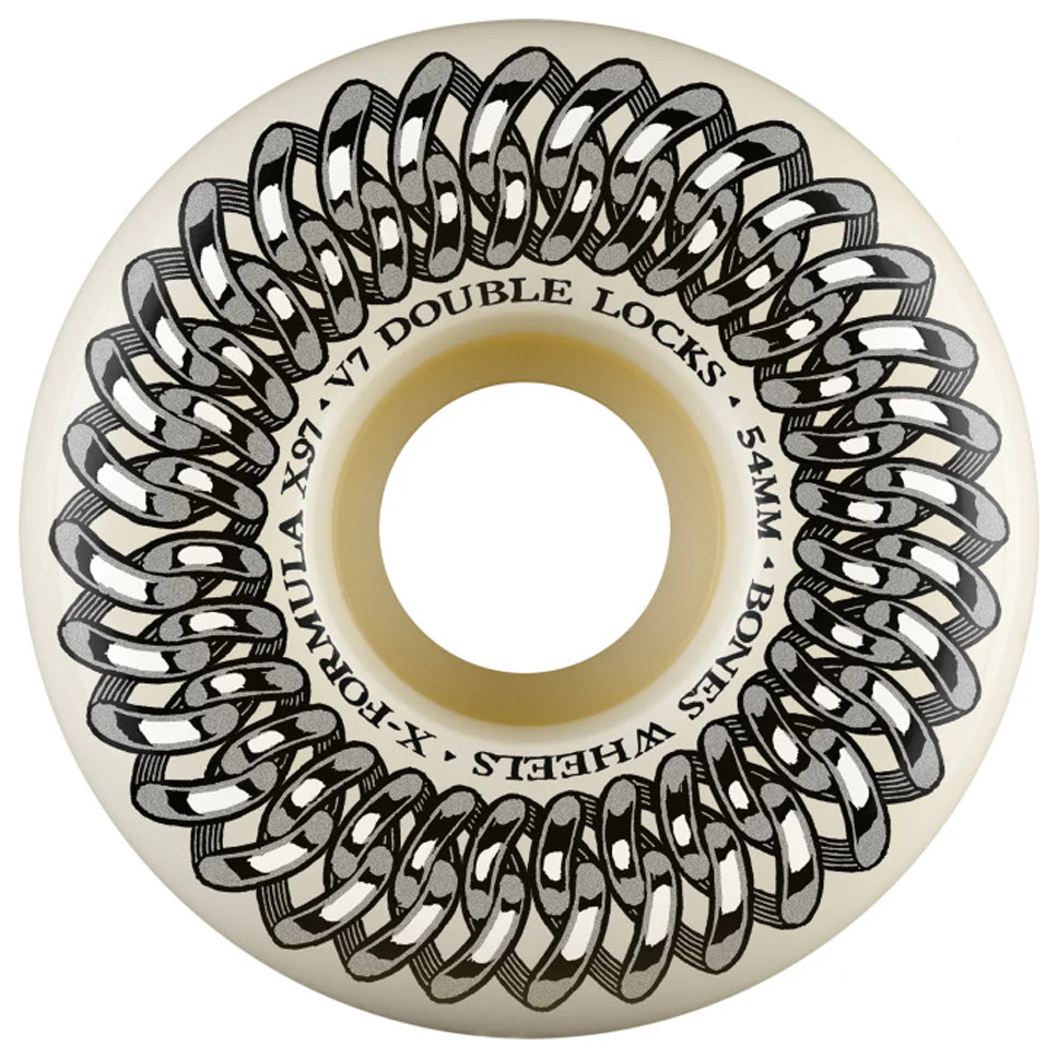 Bones Wheels Double Lock X-Formula V7 97A Wheels