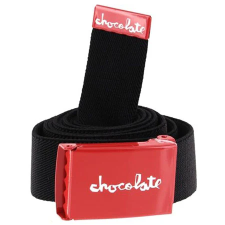 Chocolate Red Square Belt