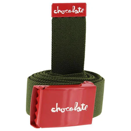 Chocolate Red Square Belt - Image 2