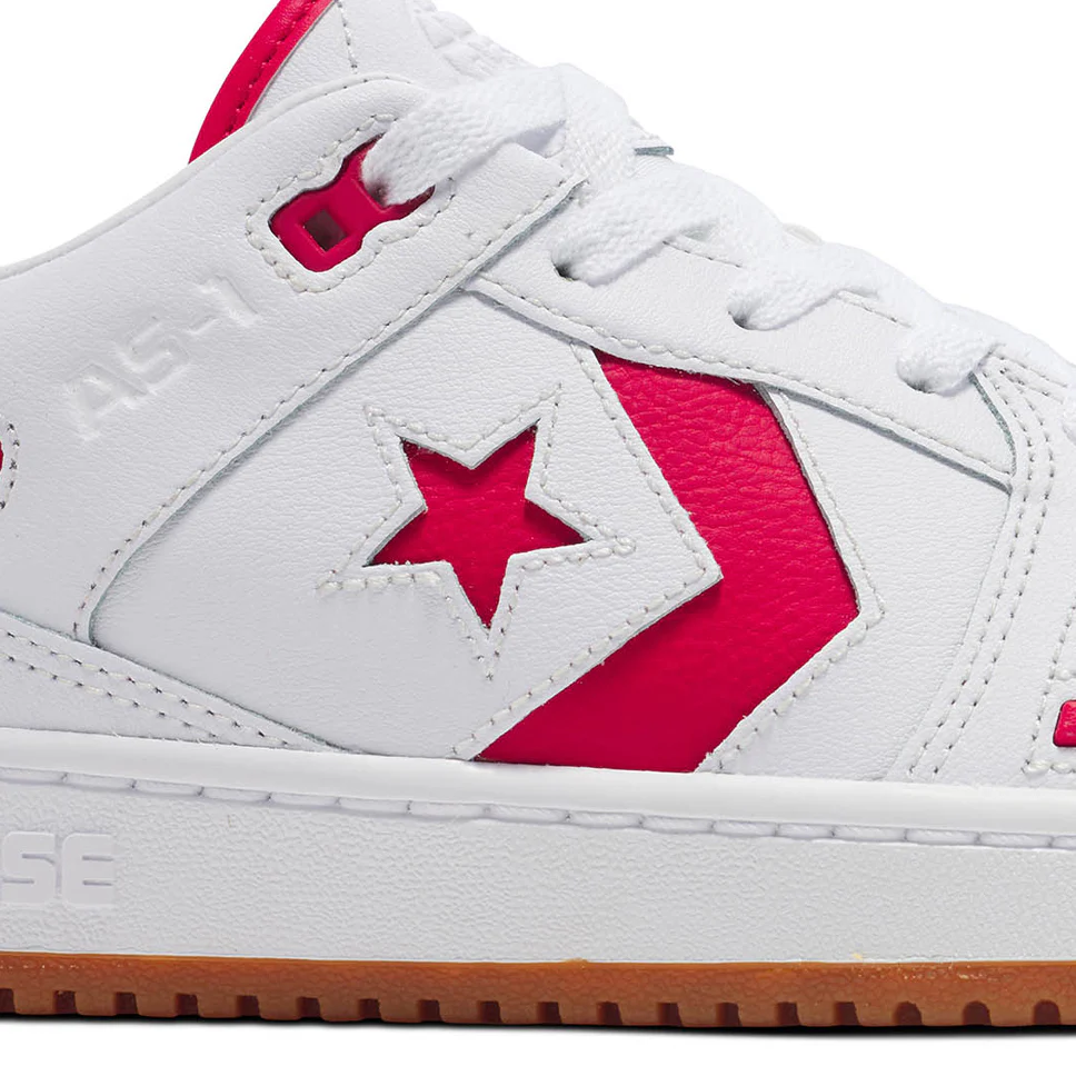 Converse AS-1 Pro White Red Shoes - Image 3