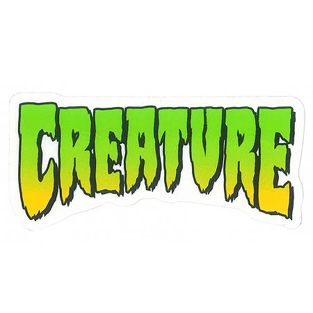 Creature Skateboards Logo Sticker - Image 2