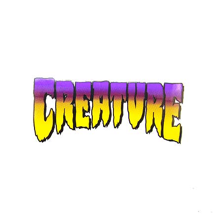 Creature Skateboards Logo Sticker - Image 3