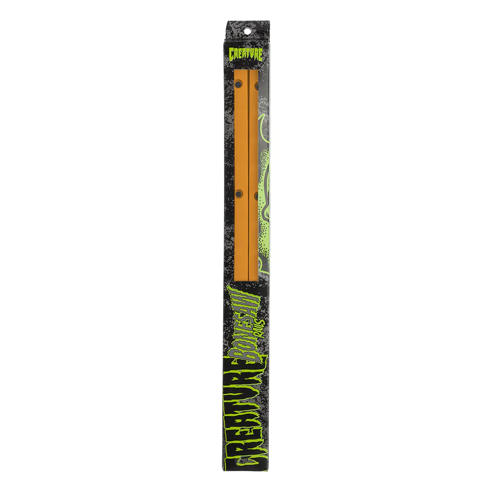 Creature Skateboards Orange Bonesaw Rails