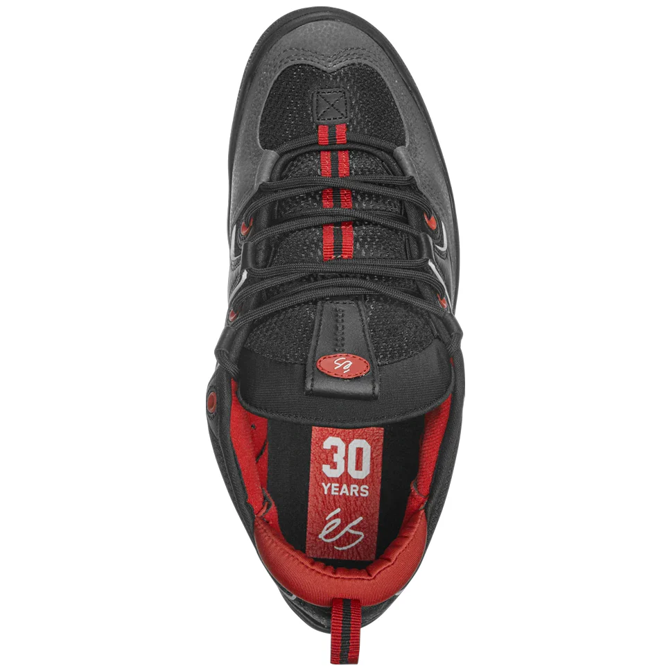 eS Footwear Two Nine 8 Grey Black Red Shoes - Image 3