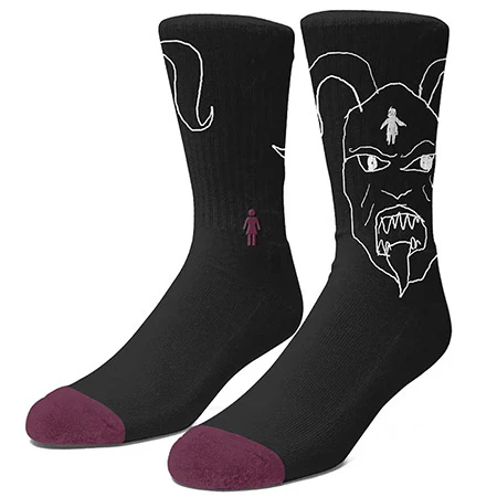 Girl Devil OG Crew Socks