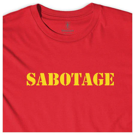 Girl Girl X Beastie Boys Sabotage T Shirt - Image 2