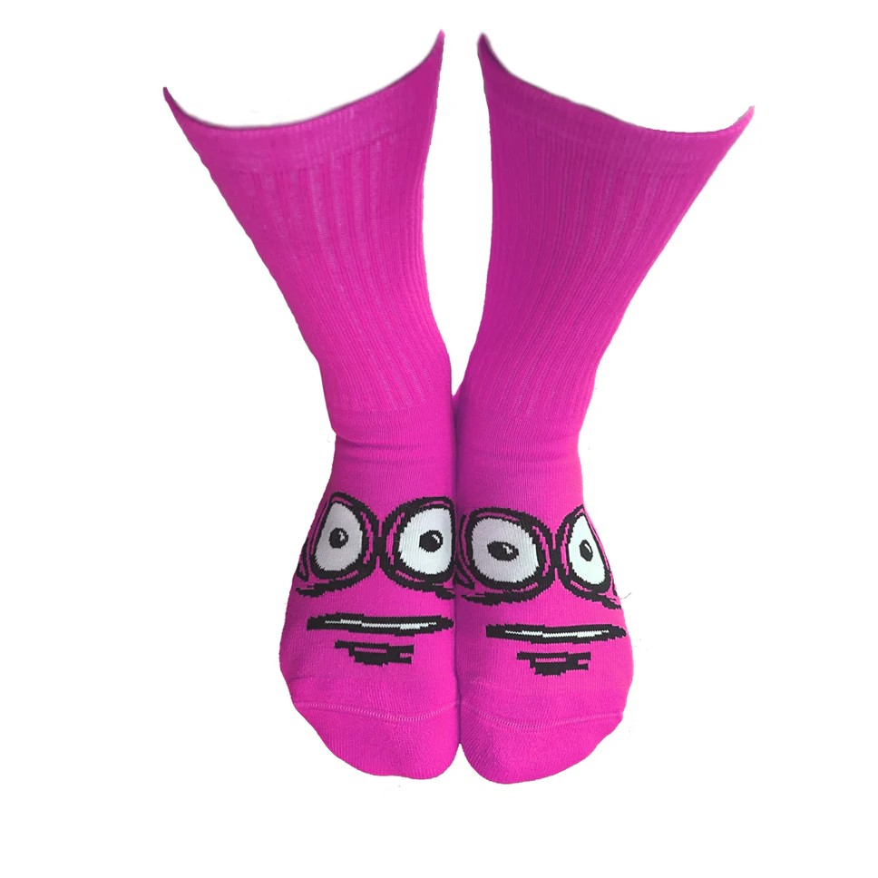 Heroin Skateboards Egg Crew Socks