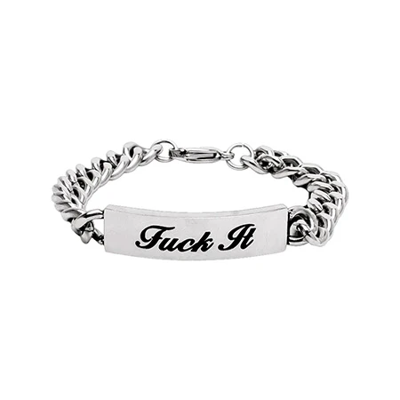 HUF Fuck It ID Bracelet