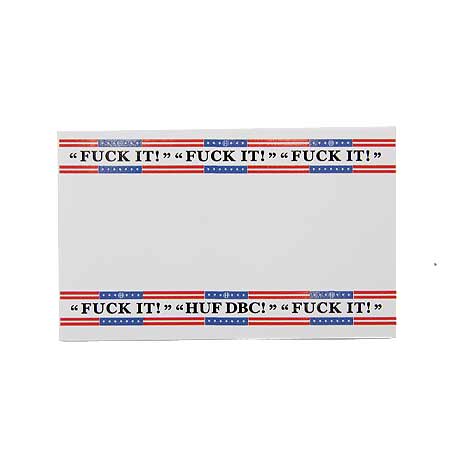 HUF Fuck It Sticker