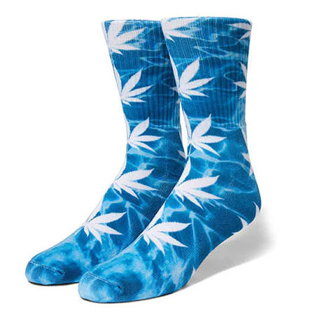 HUF Visual Plantlife Crew Socks