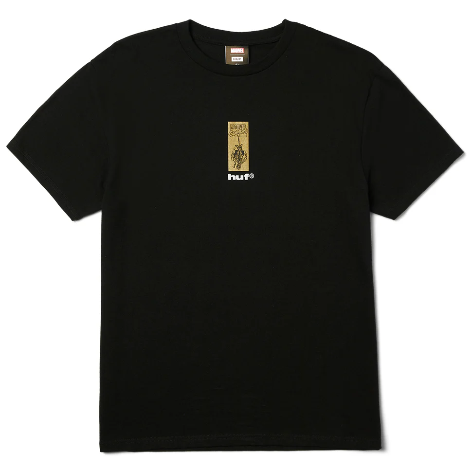 HUF x Spiderman Arachknight Gold T Shirt - Image 2
