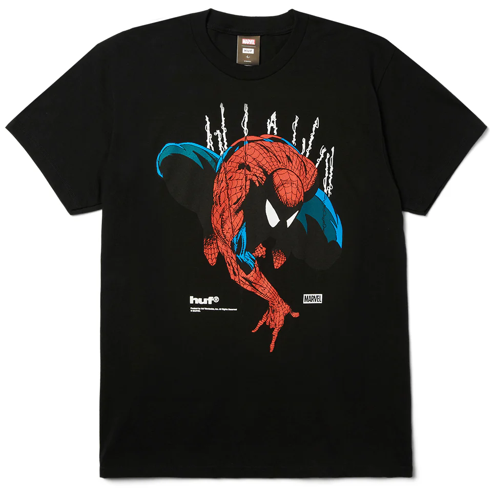 HUF x Spiderman Perceptions T Shirt