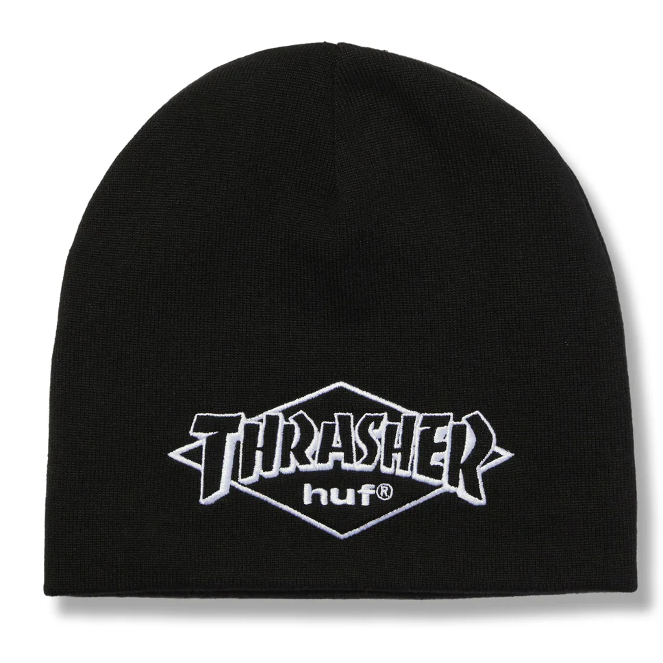 HUF x Thrasher Meltdown Reversible Beanie - Image 3