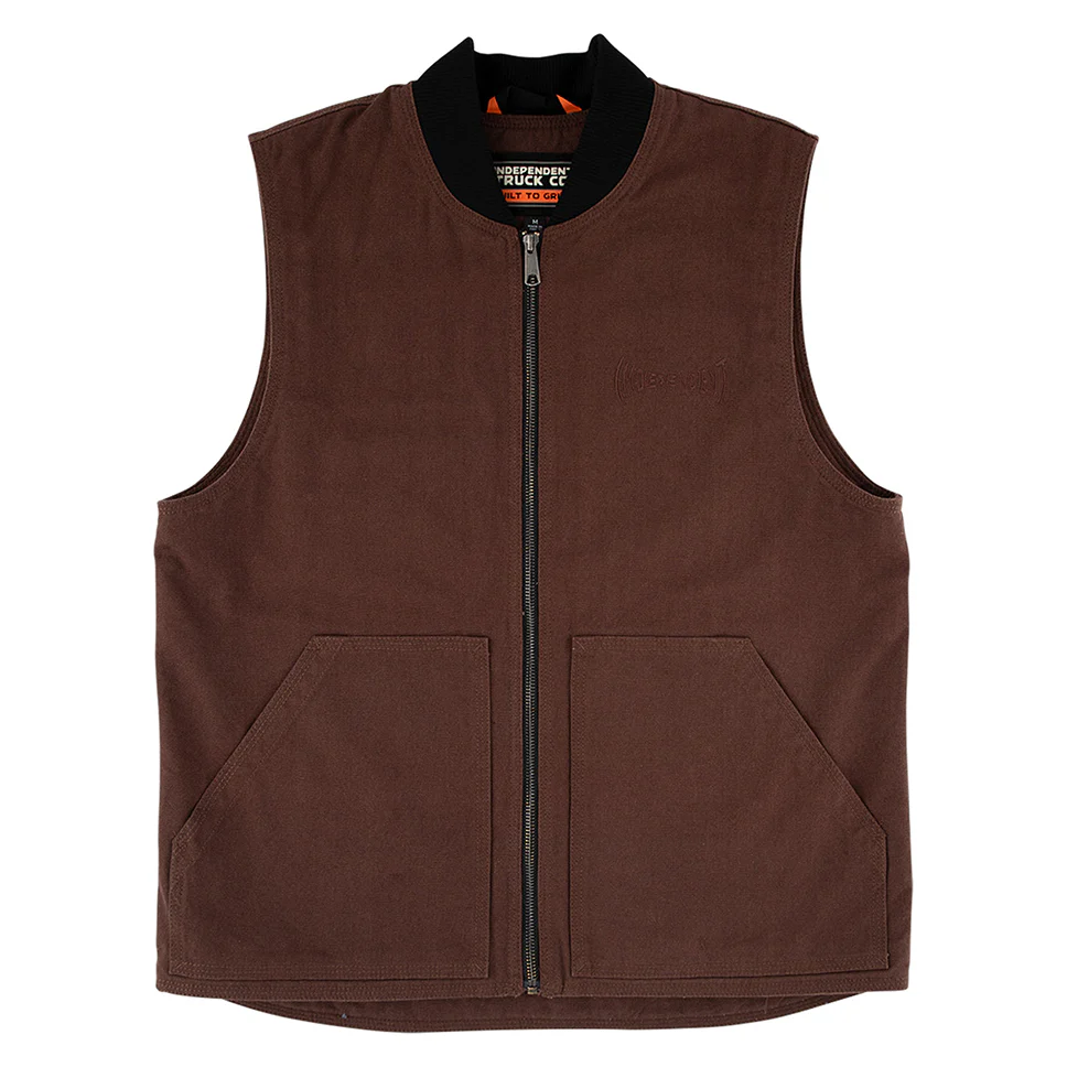 Independent Chocolate Built To Grind Vest