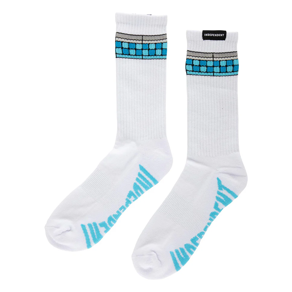 Independent Tile Span Crew Socks - Image 2