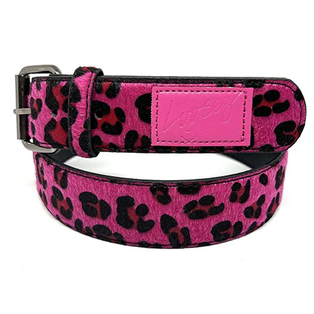 Loosey Pink Cheetah Belt