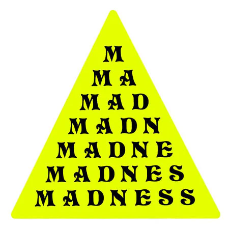 Madness Pyramid Sticker