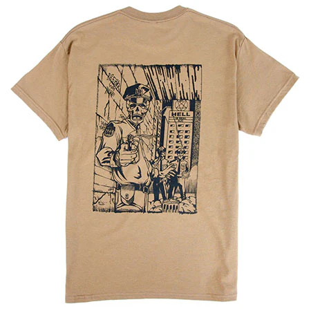 Metal Skateboards Cops T Shirt - Image 2