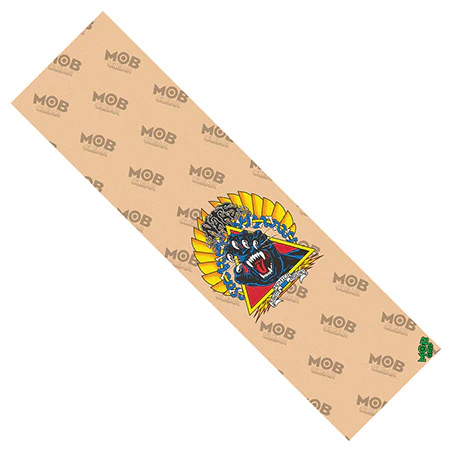 Mob Grip Natas Screaming Panther Clear Graphic Griptape