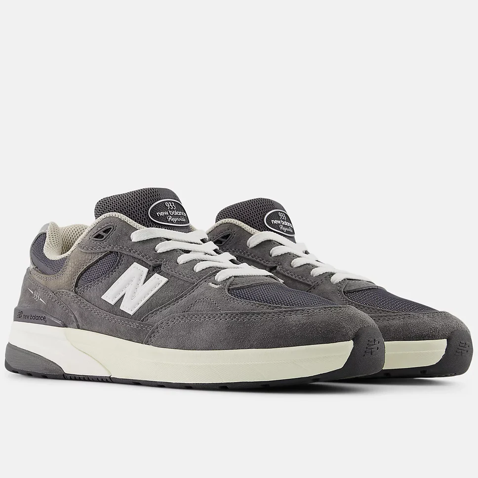 New Balance Numeric Andrew Reynolds 933 Grey Day Shoes - Image 2