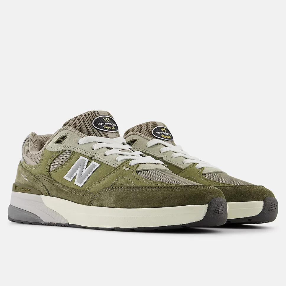 New Balance Numeric Andrew Reynolds 933 Olivine Shoes - Image 2