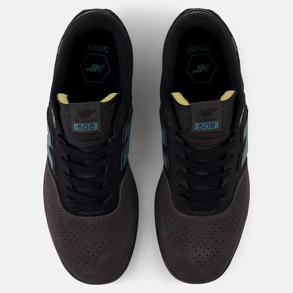 New Balance Numeric Brandon Westgate 508 Black Cement Shoes - Image 3