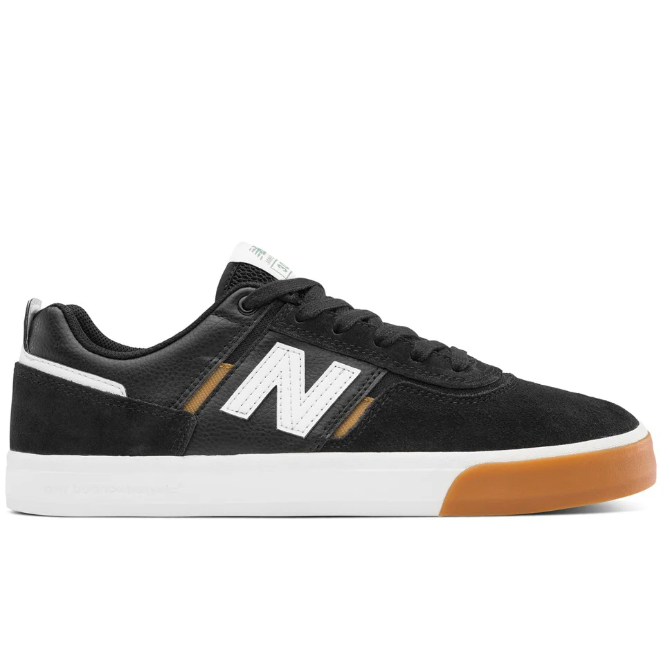 New Balance Numeric Jamie Foy 306 Black White Gum Shoes