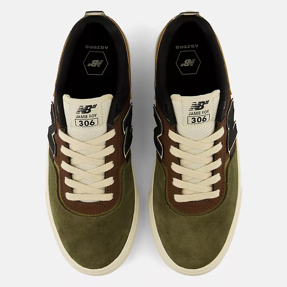 New Balance Numeric Jamie Foy 306 Pumpernickel Shoes - Image 3