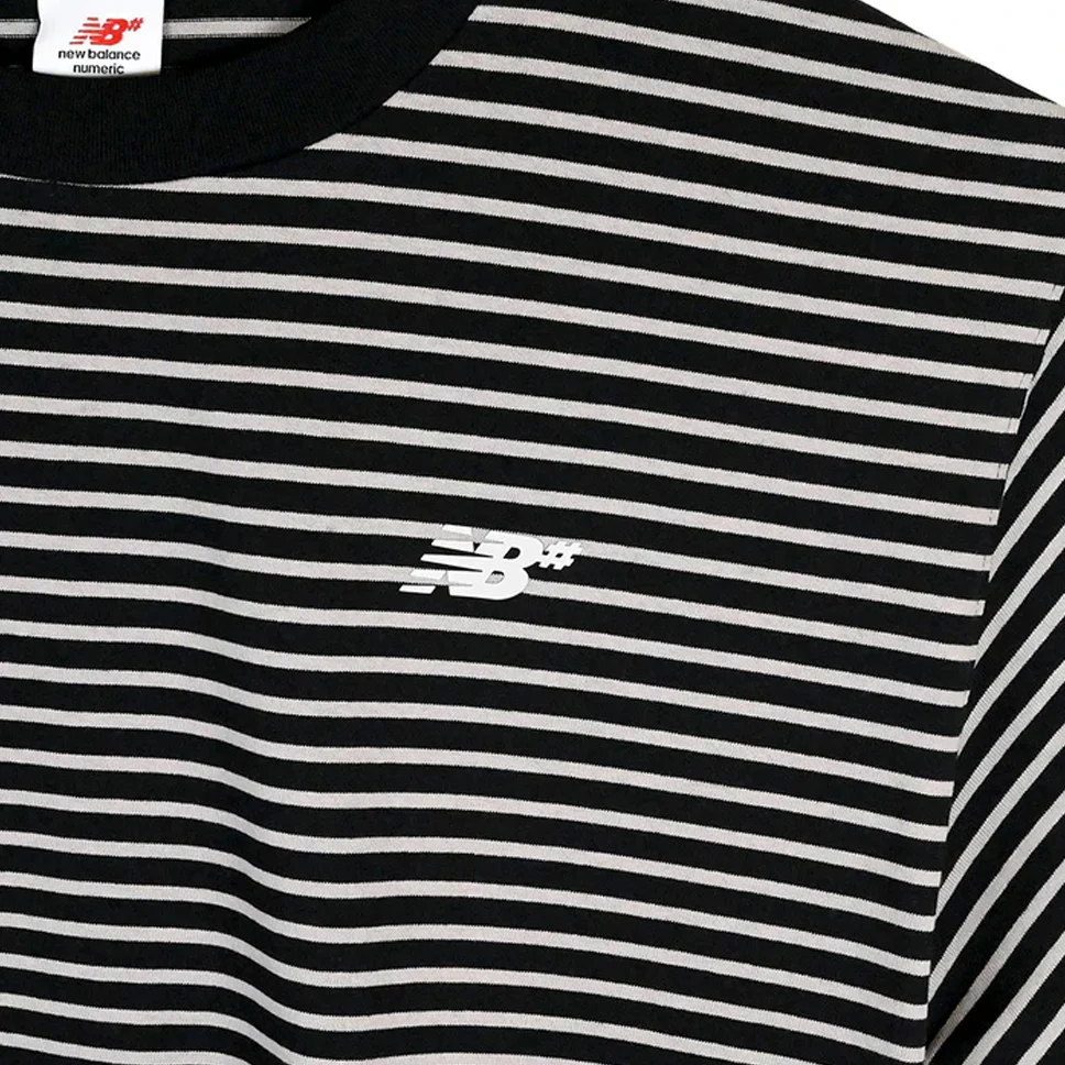 New Balance Numeric Thin Stripe T Shirt - Image 2