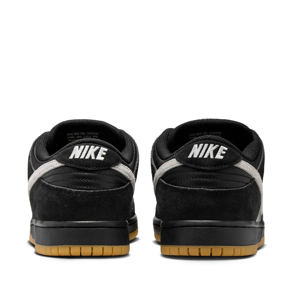 Nike SB Dunk Low Pro Black White Shoes - Image 2