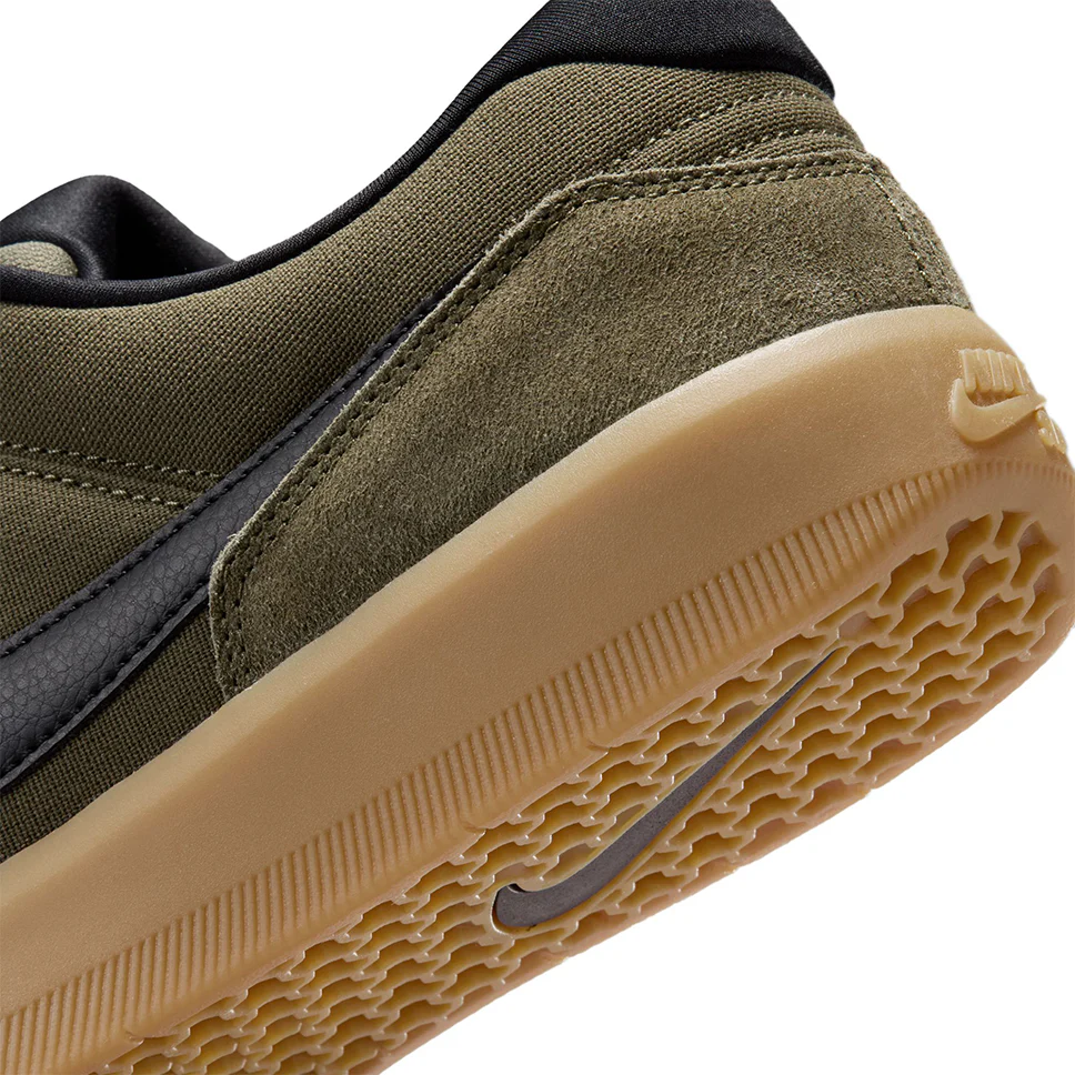 Nike SB Force 58 Medium Olive Shoes - Image 7