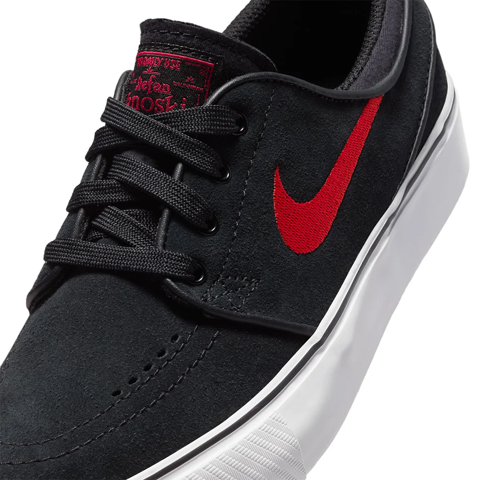Nike SB Janoski GS Kids Black Red Shoes - Image 5
