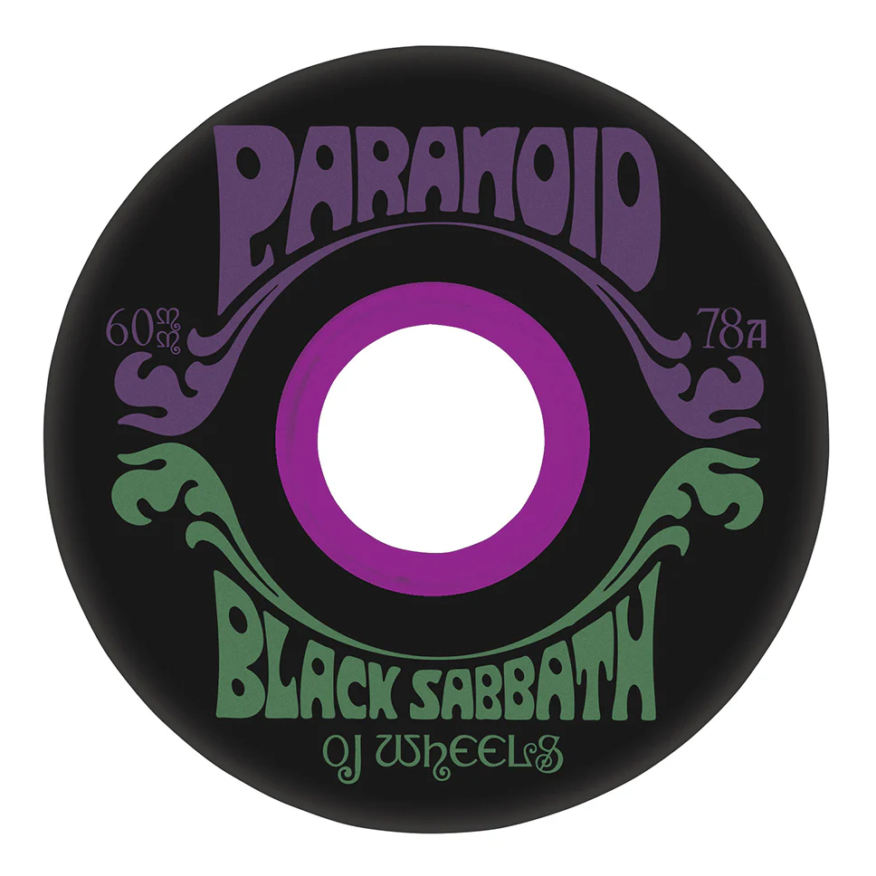 OJ 3 Black Sabbath Paranoid Super Juice 78a Wheels