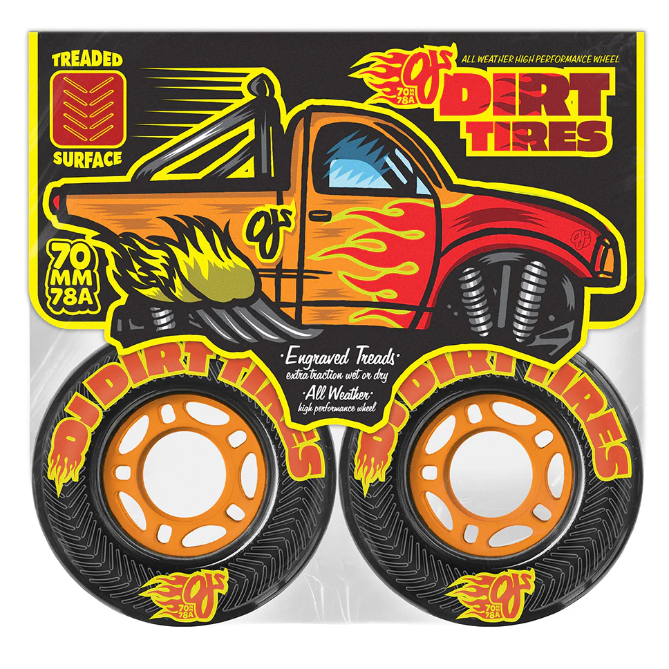 OJ 3 Thunder Juice Dirt Tires 78a Wheels - Image 4