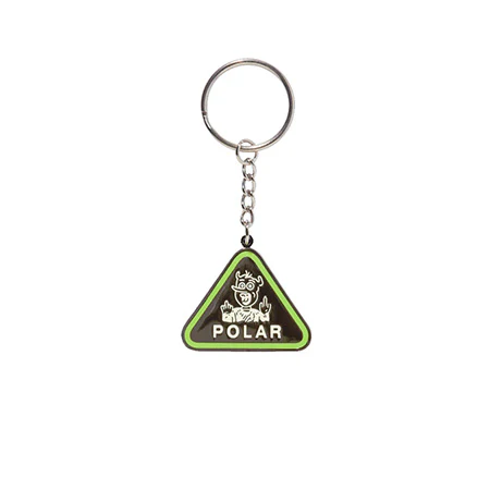 Polar Skateboards Devil Man Keychain