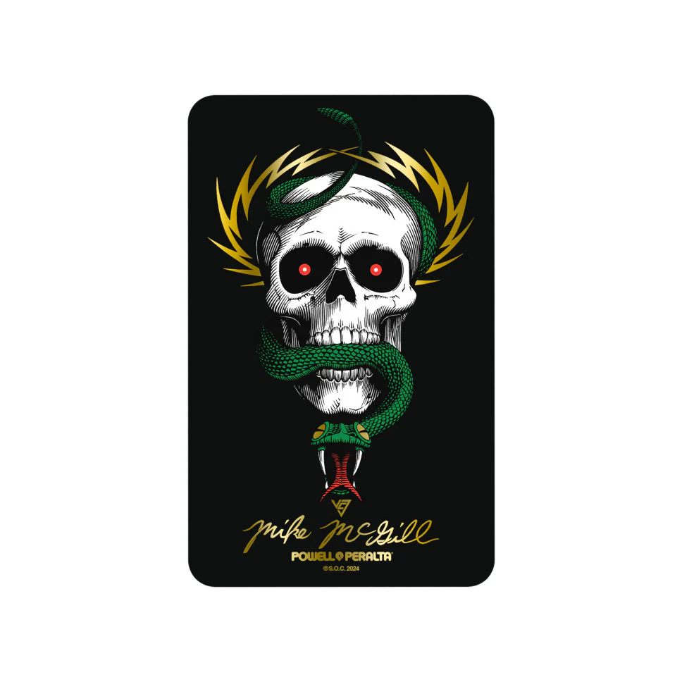 Powell Peralta McGill 40th Anniversary Sticker