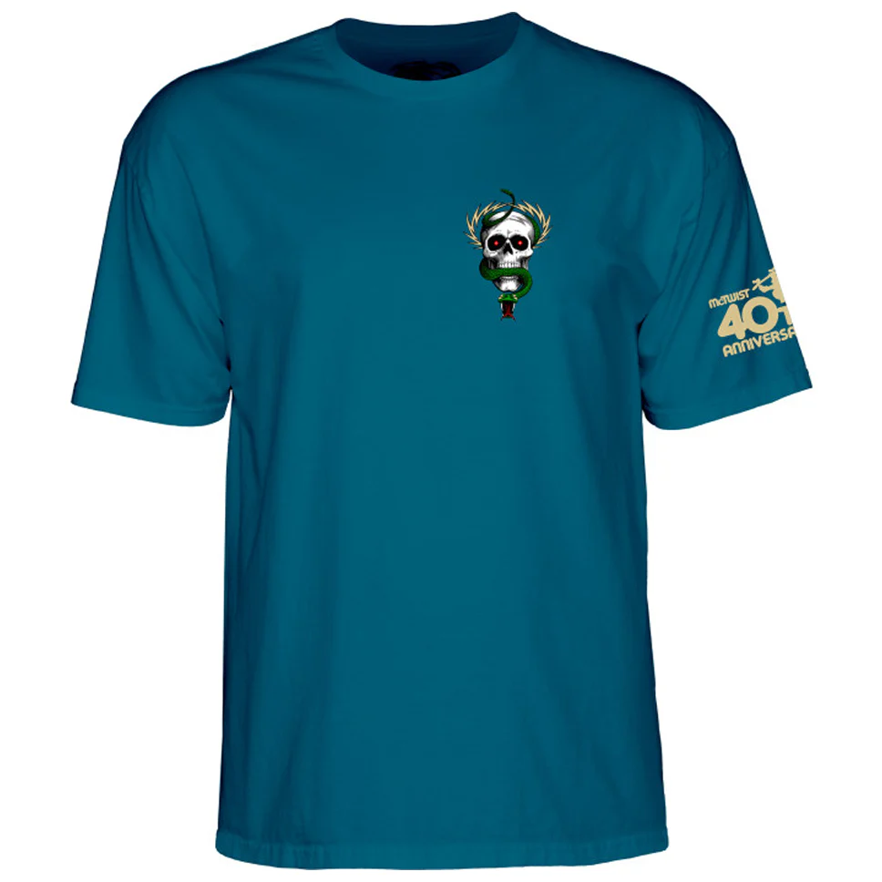 Powell Peralta McGill Skull and Snake 40th T Shirt - Image 2