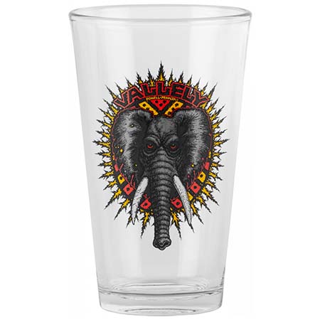 Powell Peralta Mike Vallely Elephant Pint Glass