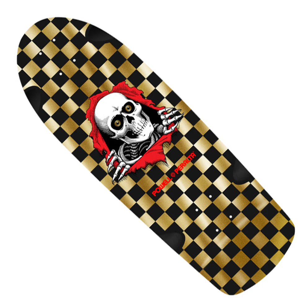 Powell Peralta OG Ripper Gold Foil Shaped Deck
