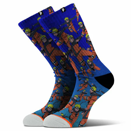 Primitive Skateboarding Primitive x Naruto Shadow Clone Socks