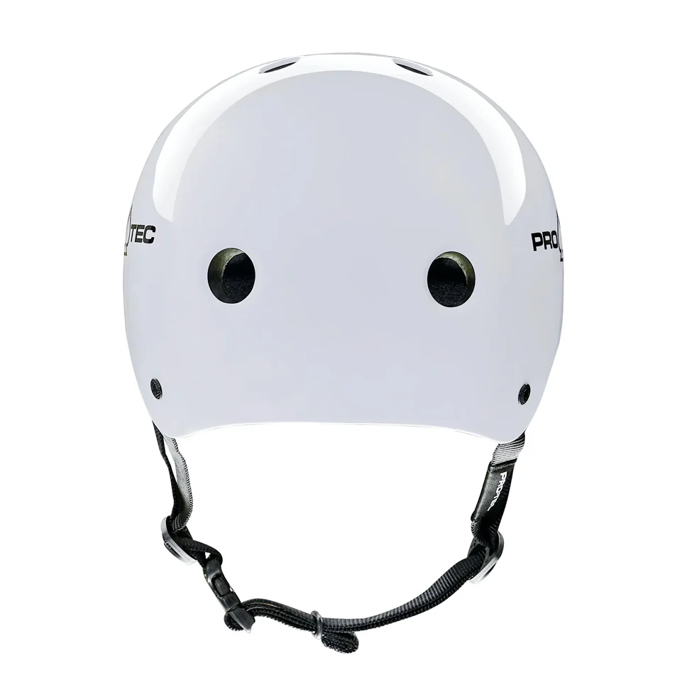 Pro-Tec Classic Certified White Gloss Helmet - Image 4